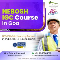  Limited time offer for NEBOSH IGC course in Goa