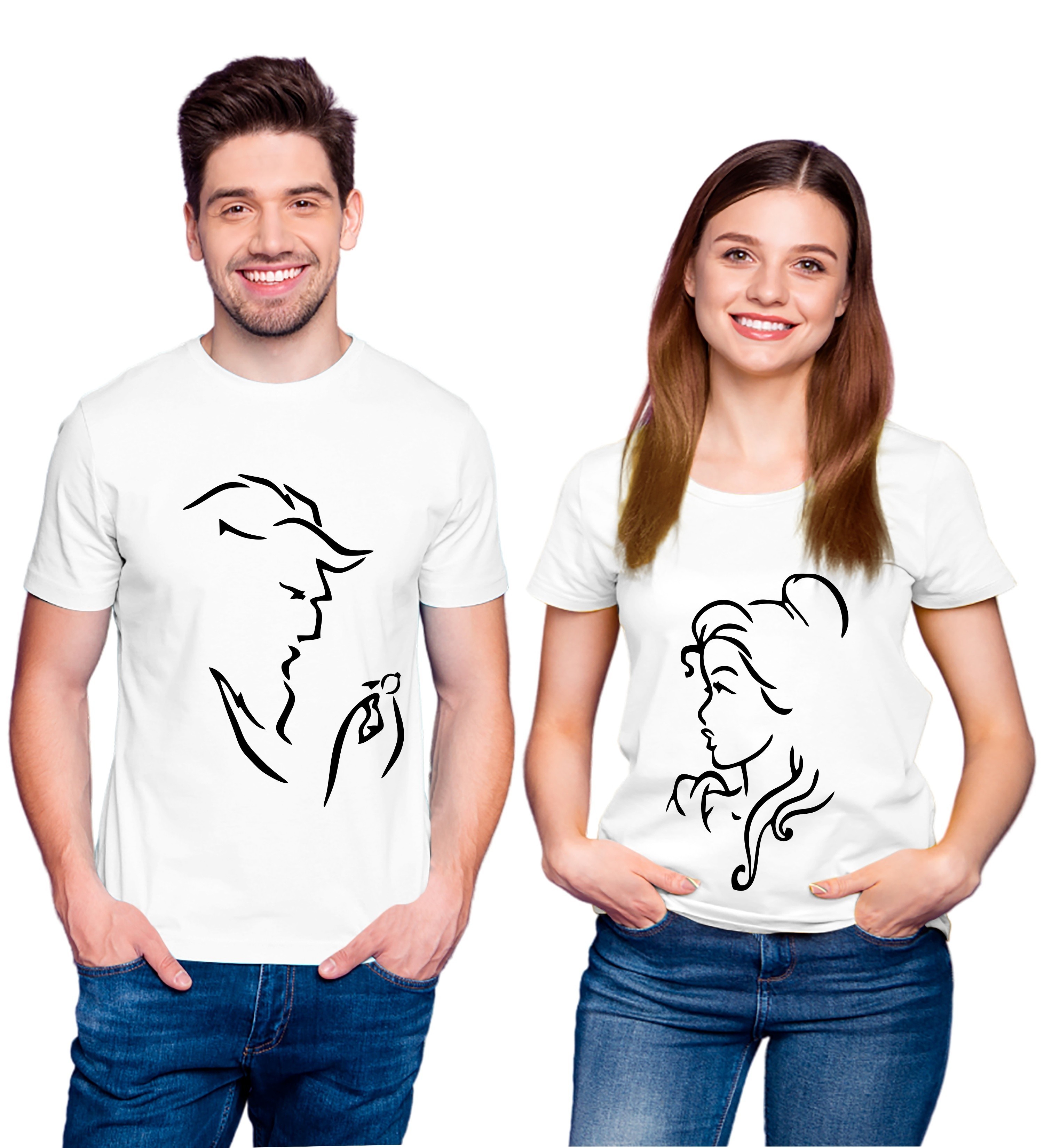 cute couple tshirt